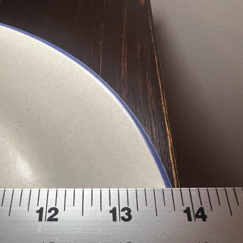 Pfaltzgraff Yorktowne Large 14" Oval Serving Platter #16 Blue White Vintage - Picture 7 of 10